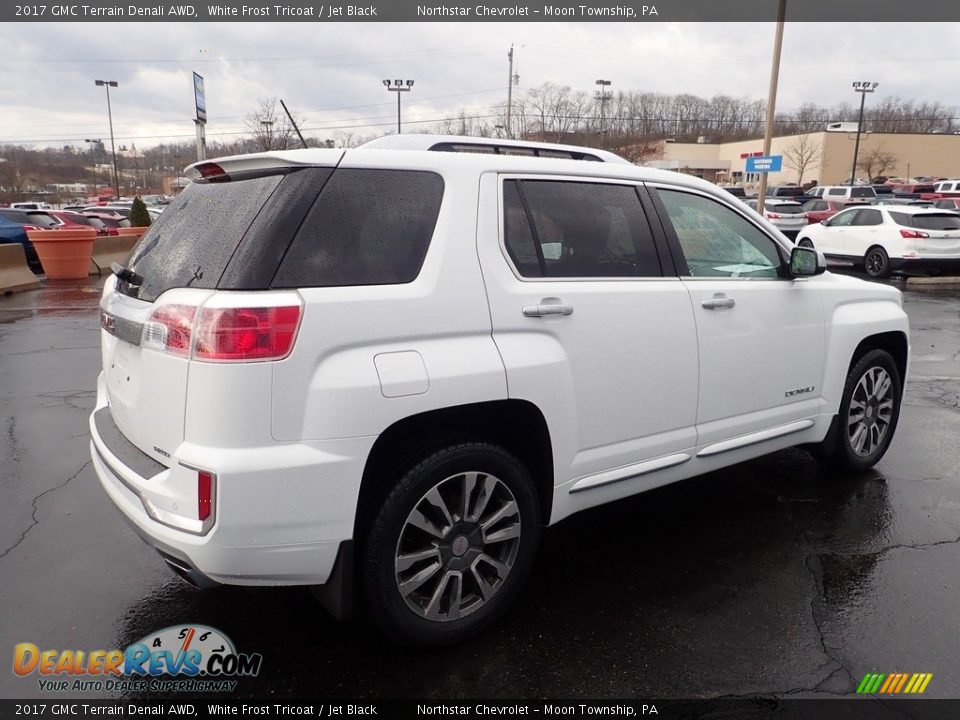 2017 GMC Terrain Denali AWD White Frost Tricoat / Jet Black Photo #9