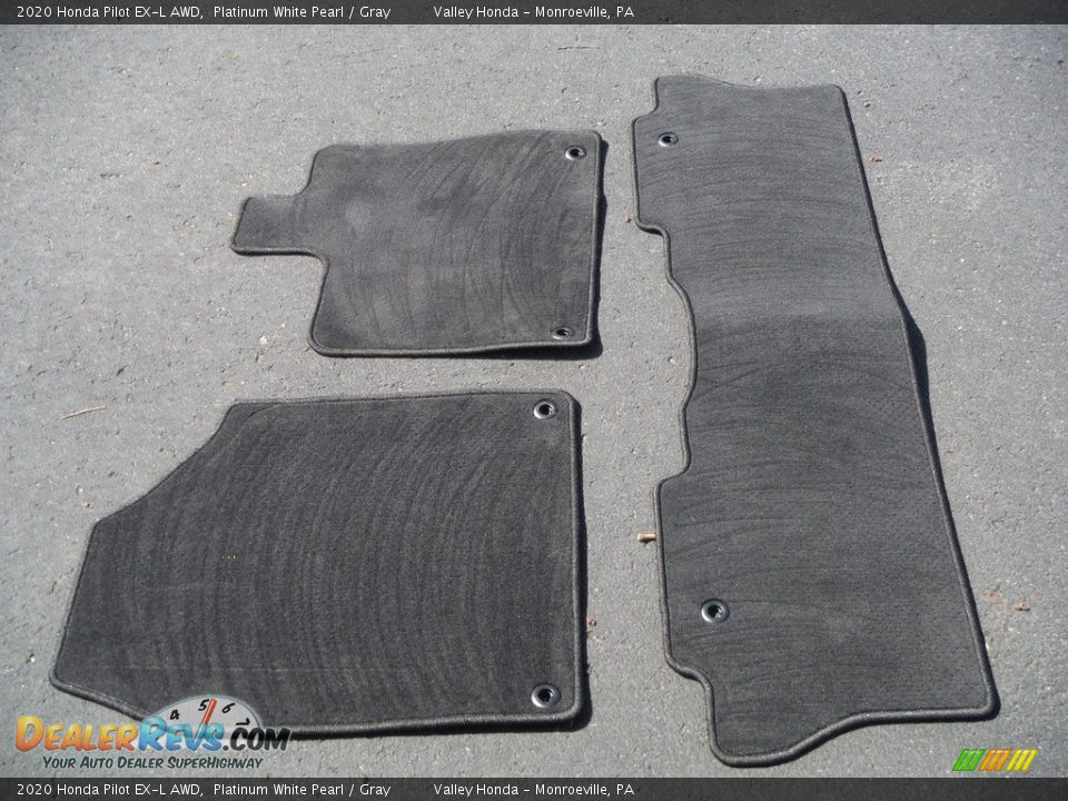 2020 Honda Pilot EX-L AWD Platinum White Pearl / Gray Photo #32