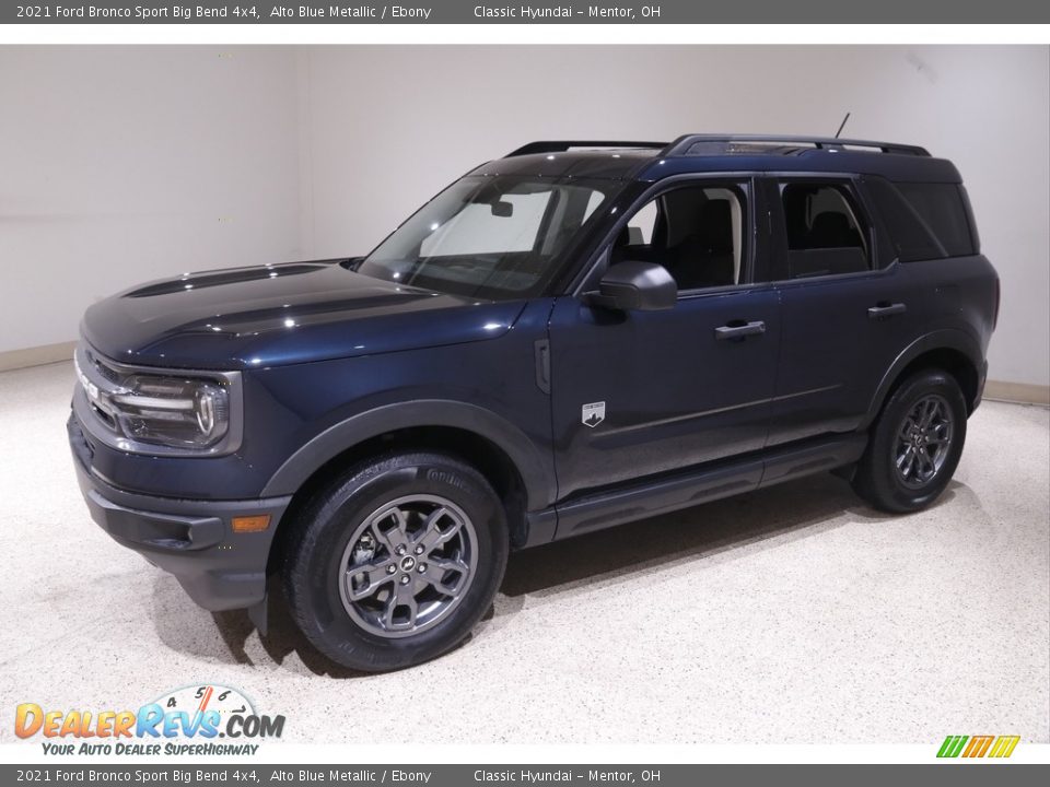 Front 3/4 View of 2021 Ford Bronco Sport Big Bend 4x4 Photo #3