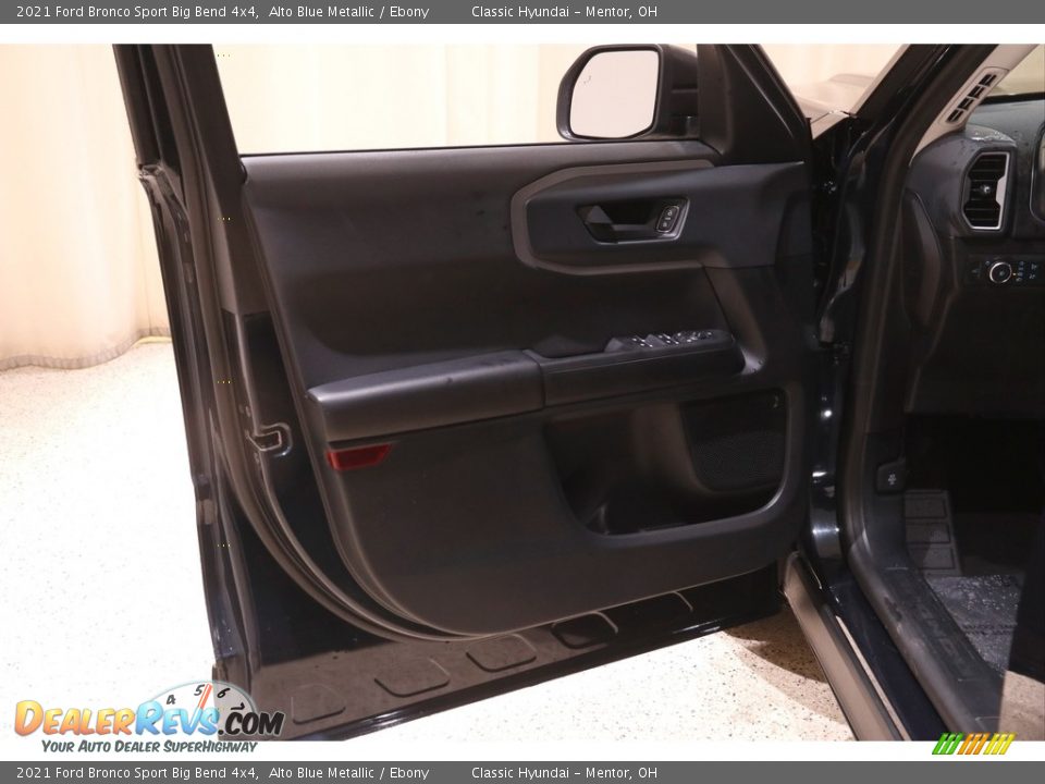2021 Ford Bronco Sport Big Bend 4x4 Alto Blue Metallic / Ebony Photo #4