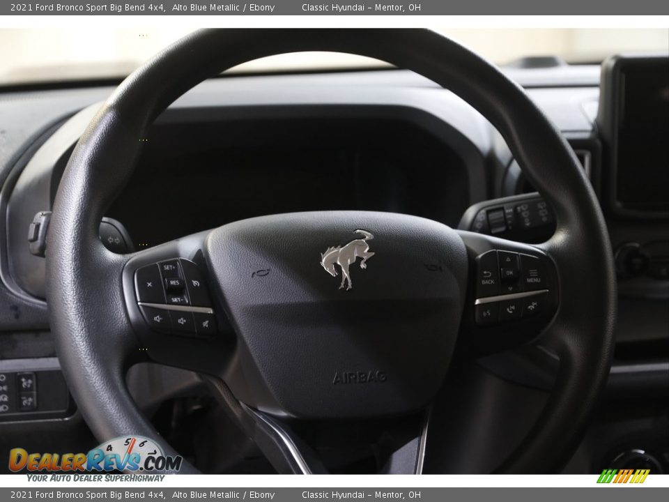 2021 Ford Bronco Sport Big Bend 4x4 Alto Blue Metallic / Ebony Photo #7
