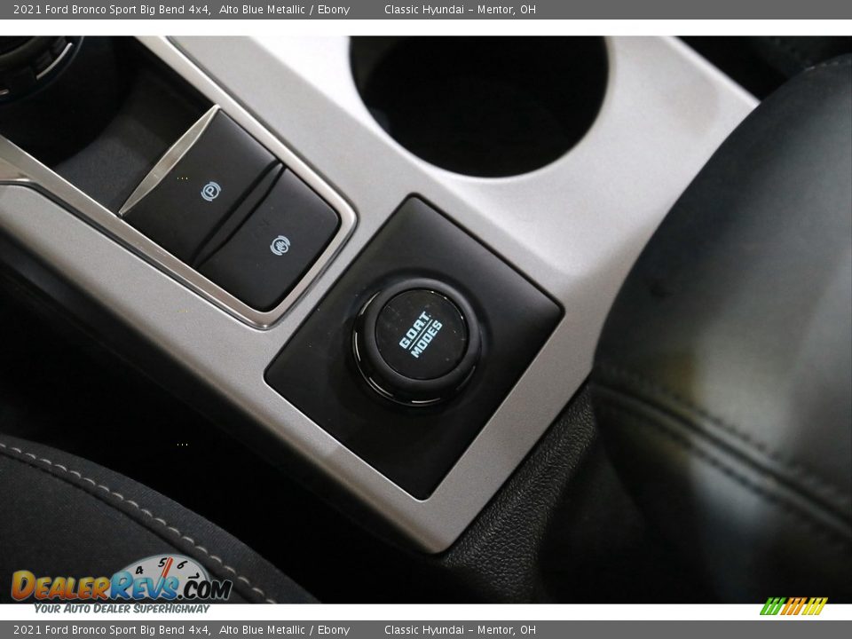 2021 Ford Bronco Sport Big Bend 4x4 Alto Blue Metallic / Ebony Photo #15