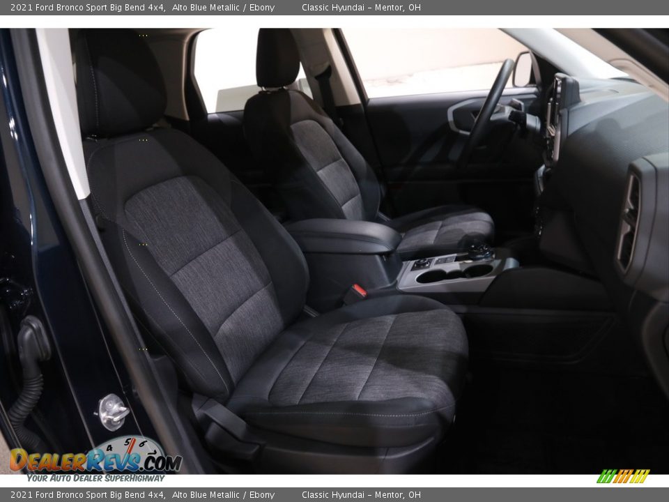 2021 Ford Bronco Sport Big Bend 4x4 Alto Blue Metallic / Ebony Photo #16