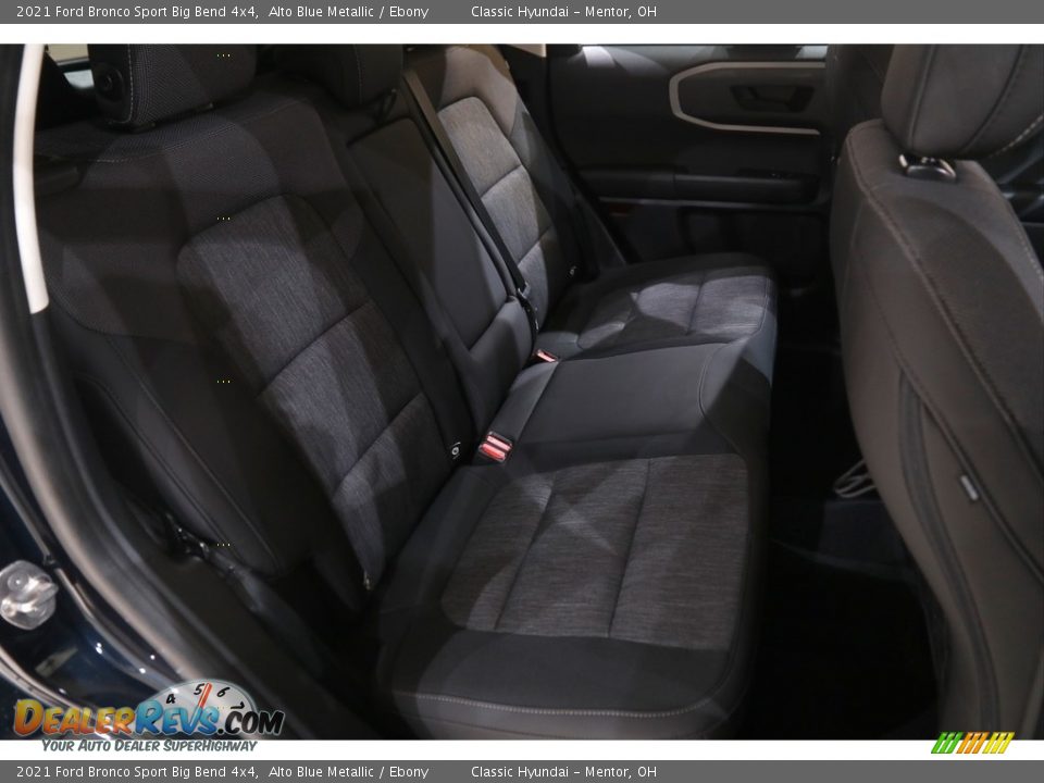 2021 Ford Bronco Sport Big Bend 4x4 Alto Blue Metallic / Ebony Photo #17
