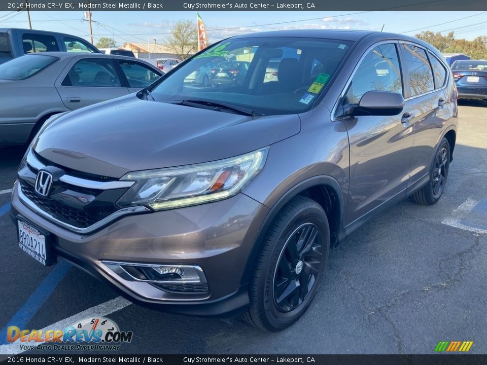 2016 Honda CR-V EX Modern Steel Metallic / Black Photo #3