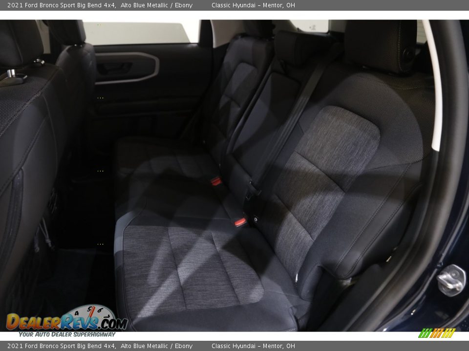 2021 Ford Bronco Sport Big Bend 4x4 Alto Blue Metallic / Ebony Photo #18
