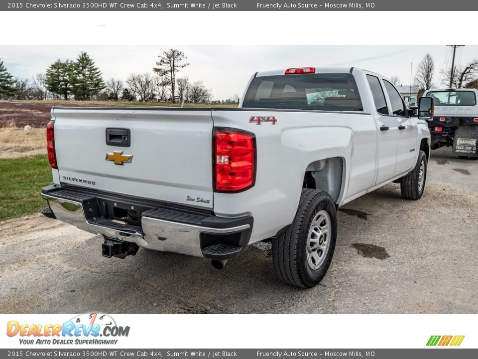 2015 Chevrolet Silverado 3500HD WT Crew Cab 4x4 Summit White / Jet Black Photo #4