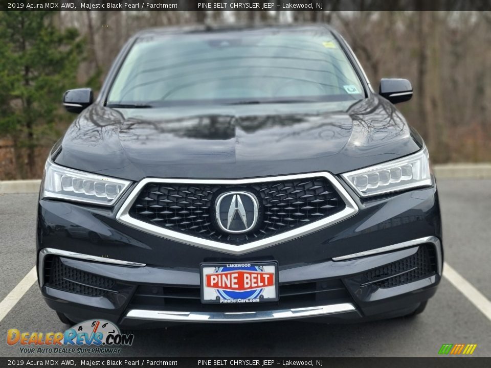 2019 Acura MDX AWD Majestic Black Pearl / Parchment Photo #2