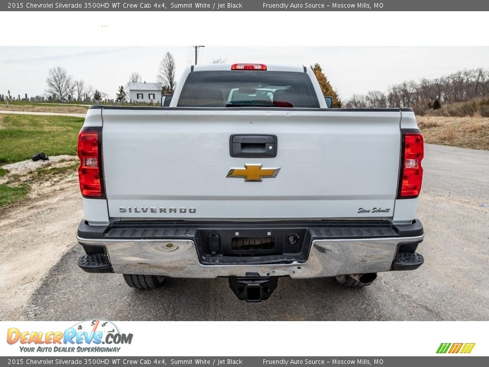 2015 Chevrolet Silverado 3500HD WT Crew Cab 4x4 Summit White / Jet Black Photo #5