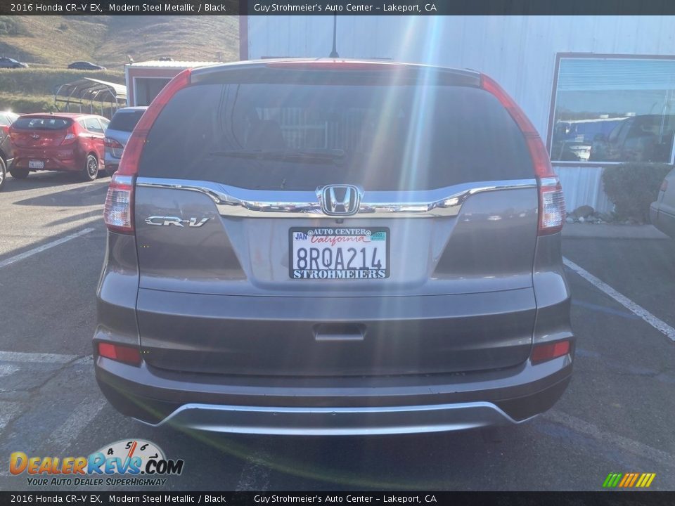 2016 Honda CR-V EX Modern Steel Metallic / Black Photo #6