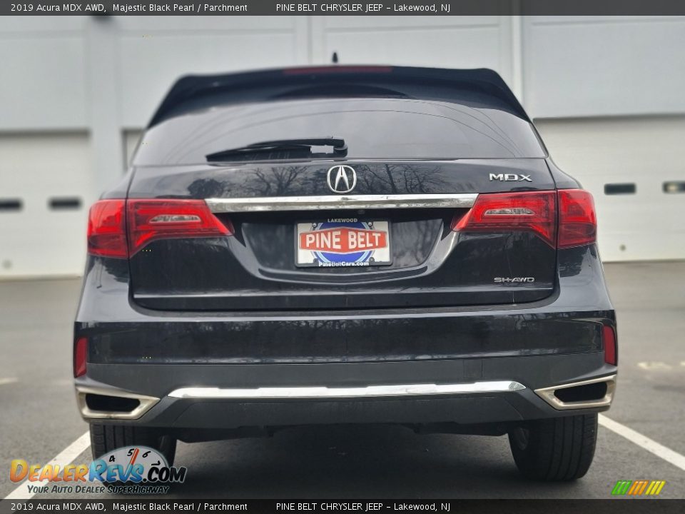 2019 Acura MDX AWD Majestic Black Pearl / Parchment Photo #4