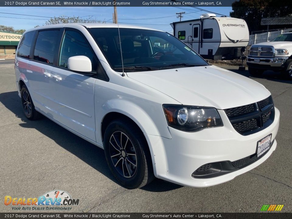 2017 Dodge Grand Caravan SE White Knuckle / Black/Light Graystone Photo #1