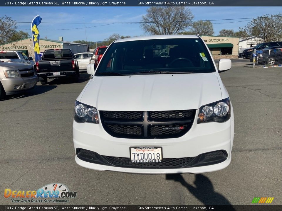 2017 Dodge Grand Caravan SE White Knuckle / Black/Light Graystone Photo #2