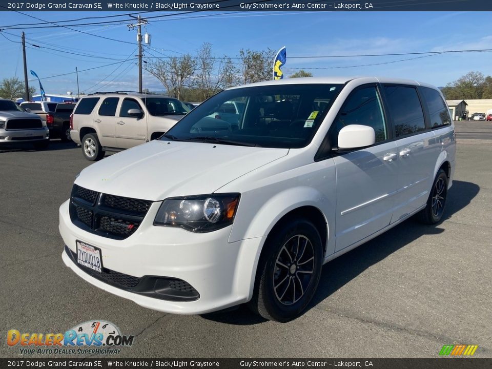 2017 Dodge Grand Caravan SE White Knuckle / Black/Light Graystone Photo #3