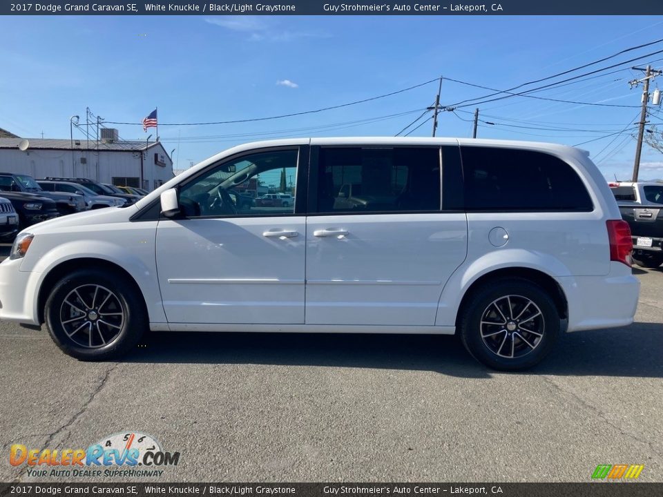 2017 Dodge Grand Caravan SE White Knuckle / Black/Light Graystone Photo #4