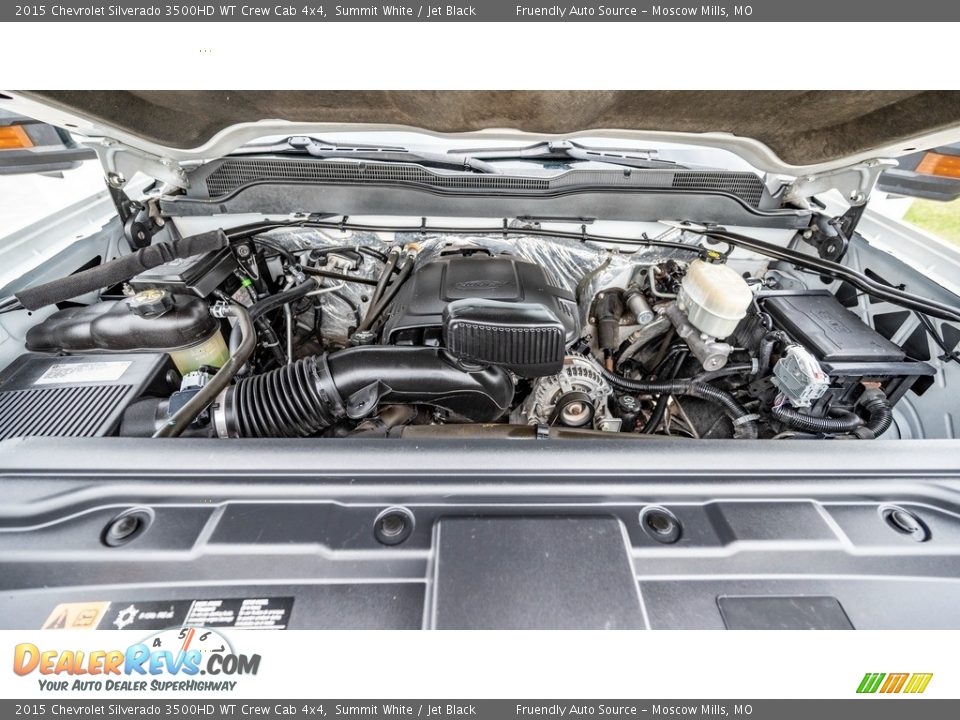 2015 Chevrolet Silverado 3500HD WT Crew Cab 4x4 6.0 Liter OHV 16-Valve VVT Vortec V8 Engine Photo #16