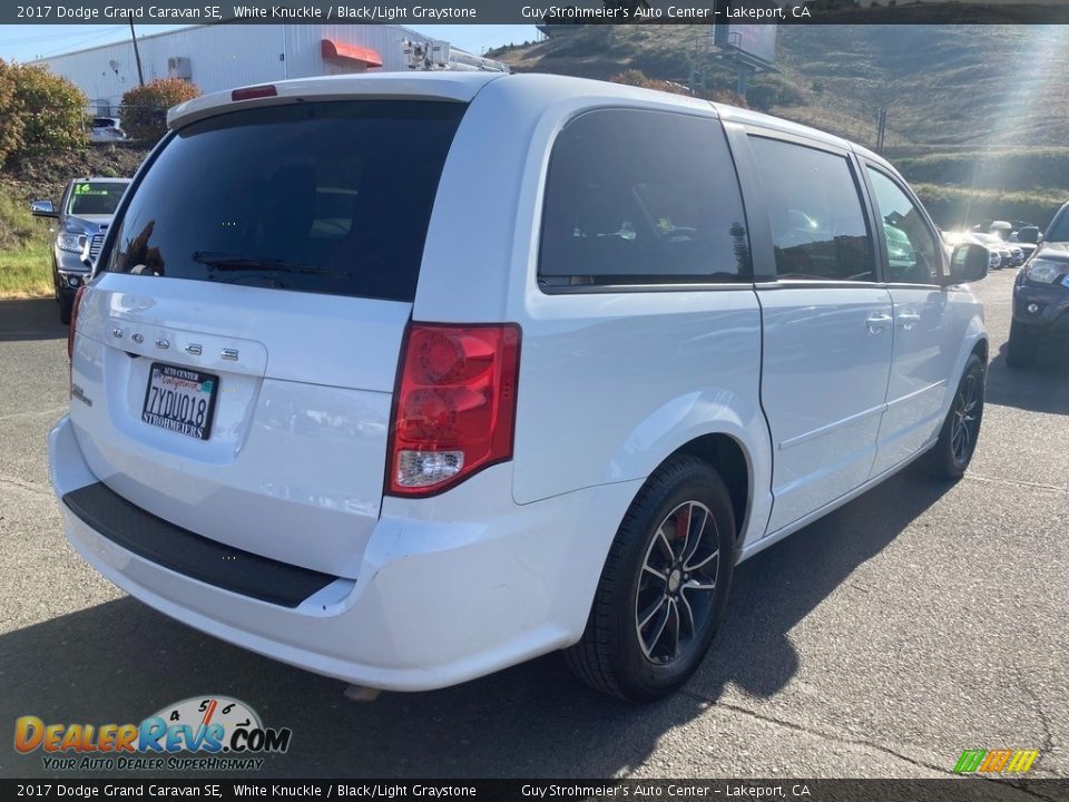 2017 Dodge Grand Caravan SE White Knuckle / Black/Light Graystone Photo #7