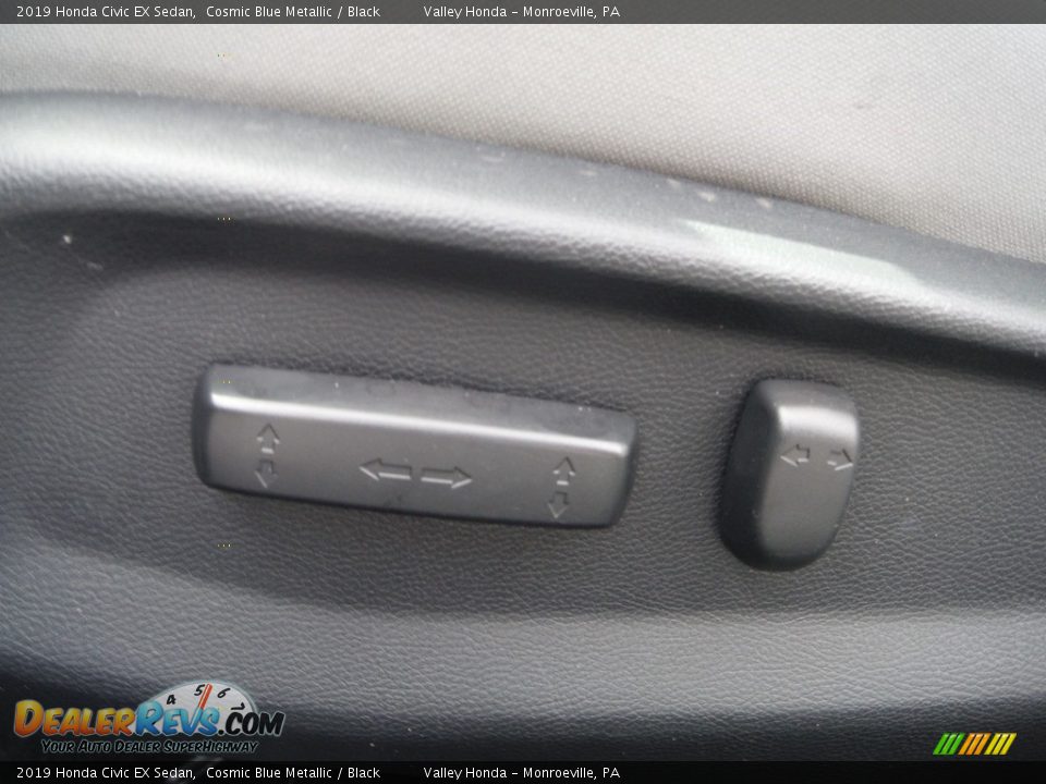 2019 Honda Civic EX Sedan Cosmic Blue Metallic / Black Photo #12