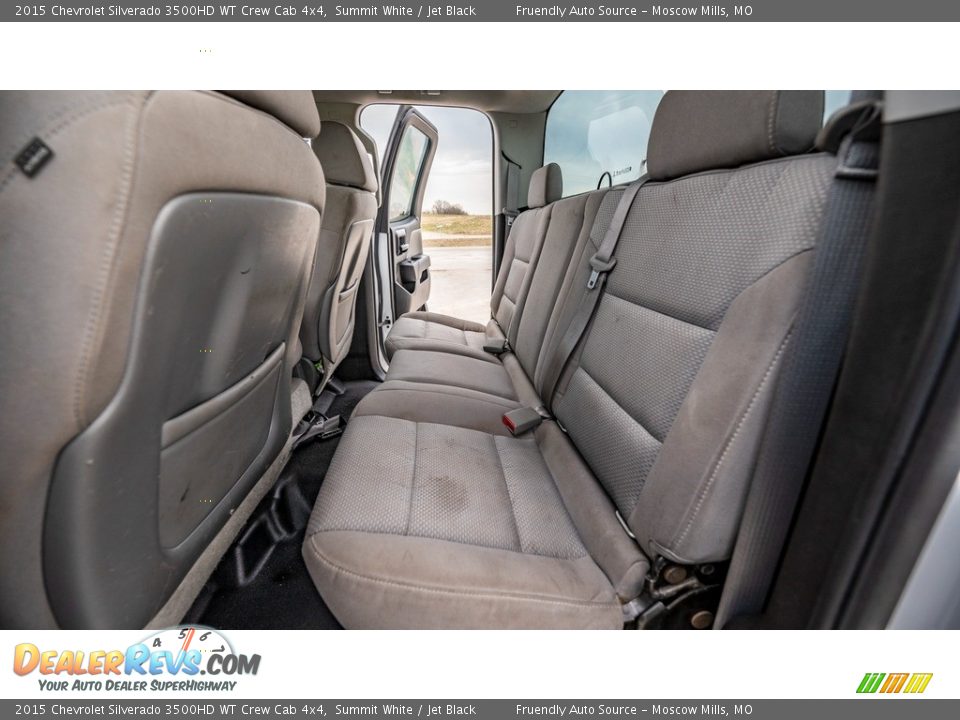 2015 Chevrolet Silverado 3500HD WT Crew Cab 4x4 Summit White / Jet Black Photo #20