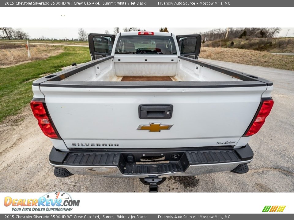 2015 Chevrolet Silverado 3500HD WT Crew Cab 4x4 Summit White / Jet Black Photo #21