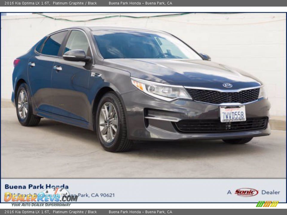 2016 Kia Optima LX 1.6T Platinum Graphite / Black Photo #1