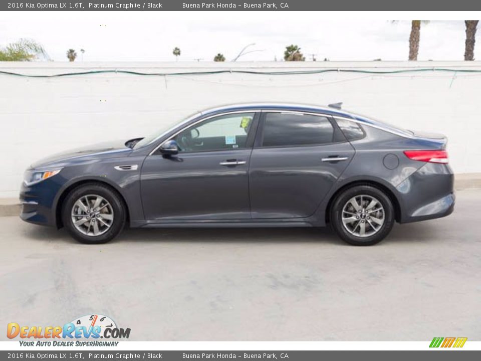 Platinum Graphite 2016 Kia Optima LX 1.6T Photo #10