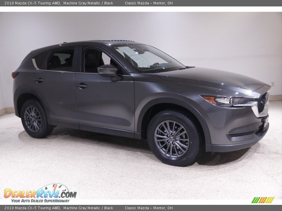 2019 Mazda CX-5 Touring AWD Machine Gray Metallic / Black Photo #1