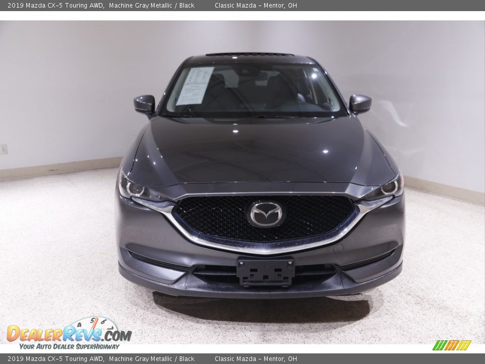 2019 Mazda CX-5 Touring AWD Machine Gray Metallic / Black Photo #2