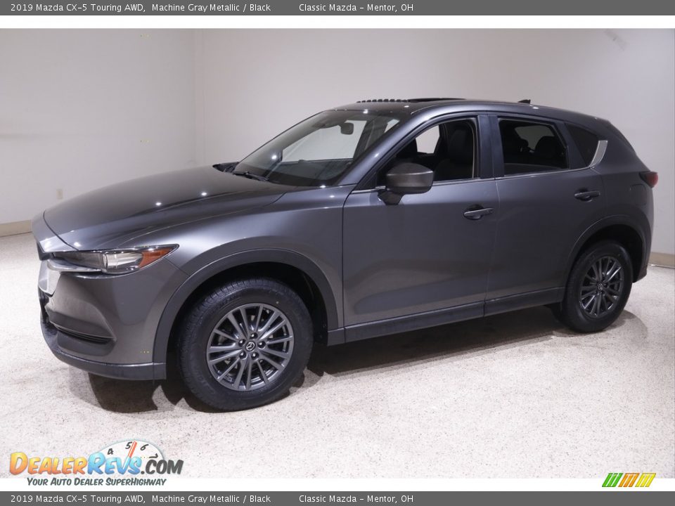 2019 Mazda CX-5 Touring AWD Machine Gray Metallic / Black Photo #3