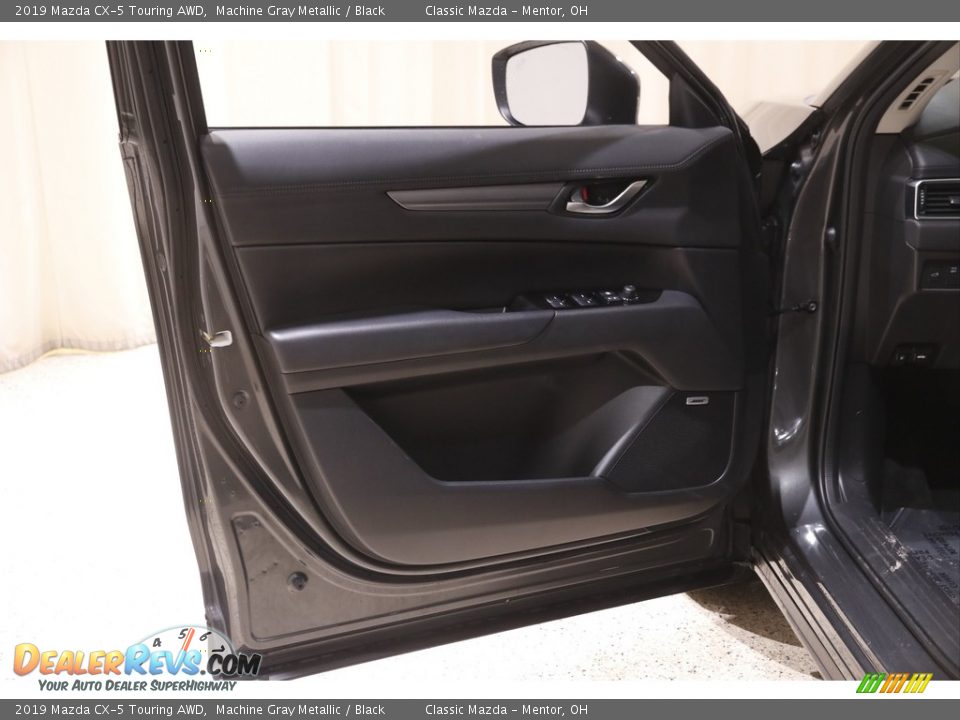 2019 Mazda CX-5 Touring AWD Machine Gray Metallic / Black Photo #4