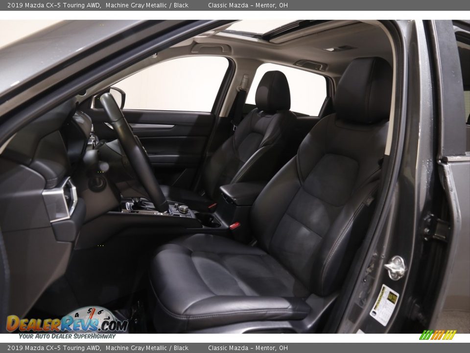 2019 Mazda CX-5 Touring AWD Machine Gray Metallic / Black Photo #5
