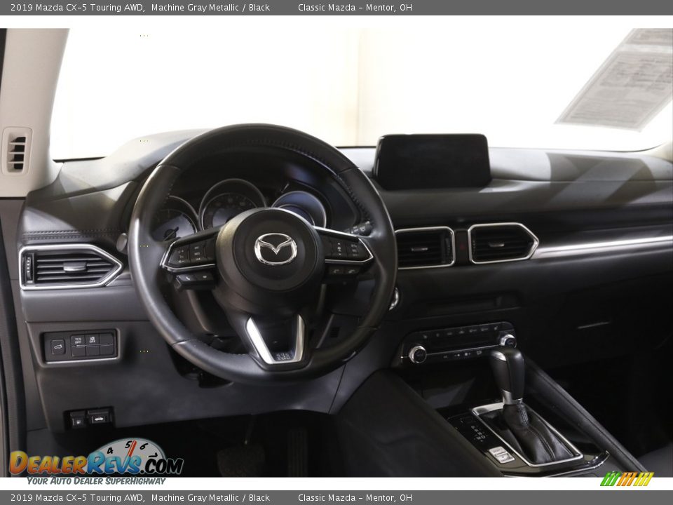 2019 Mazda CX-5 Touring AWD Machine Gray Metallic / Black Photo #6