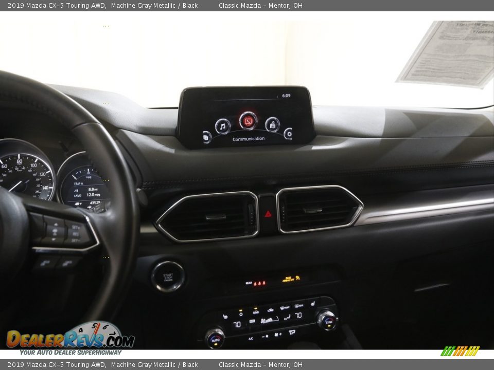 2019 Mazda CX-5 Touring AWD Machine Gray Metallic / Black Photo #9