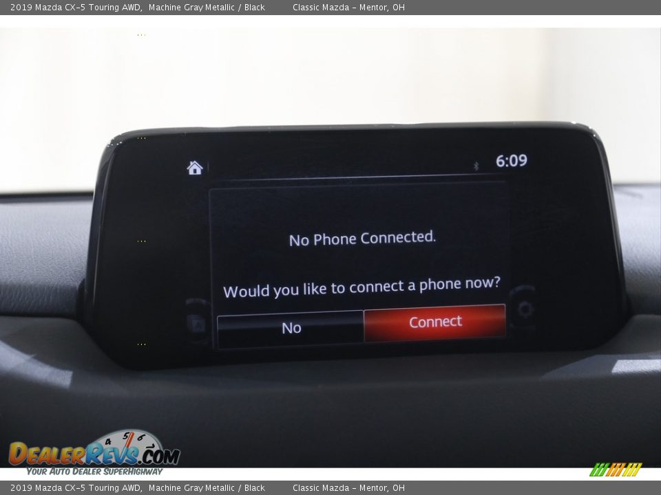 2019 Mazda CX-5 Touring AWD Machine Gray Metallic / Black Photo #10
