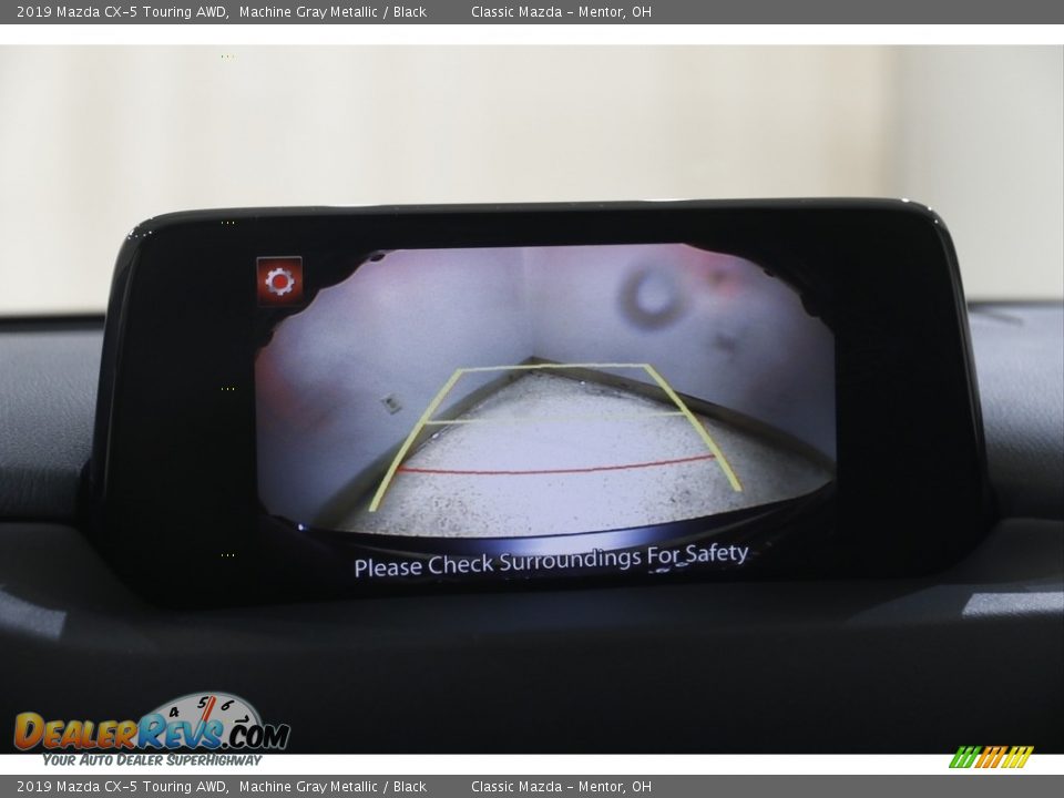 2019 Mazda CX-5 Touring AWD Machine Gray Metallic / Black Photo #12