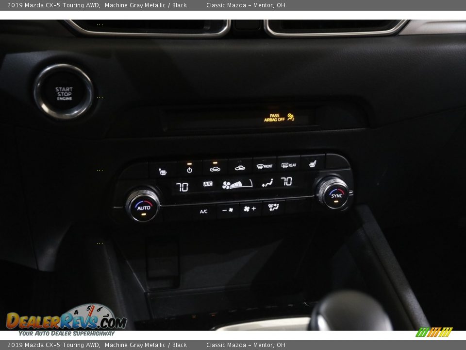 2019 Mazda CX-5 Touring AWD Machine Gray Metallic / Black Photo #13