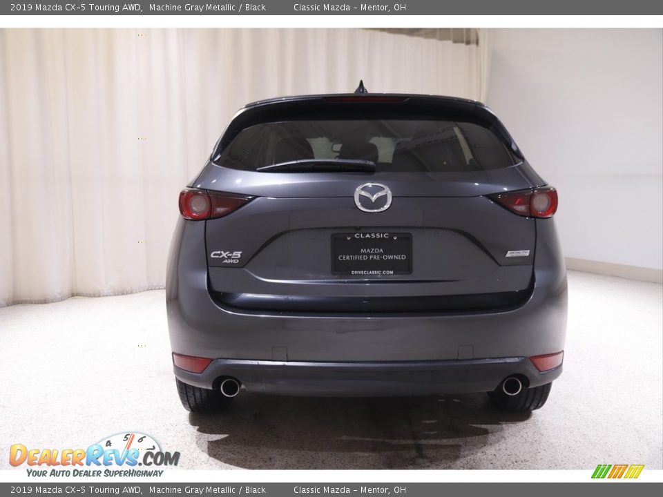 2019 Mazda CX-5 Touring AWD Machine Gray Metallic / Black Photo #18