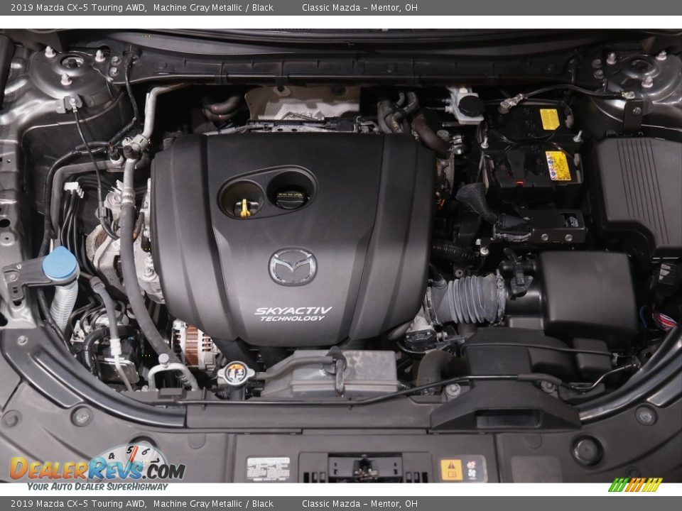 2019 Mazda CX-5 Touring AWD Machine Gray Metallic / Black Photo #19