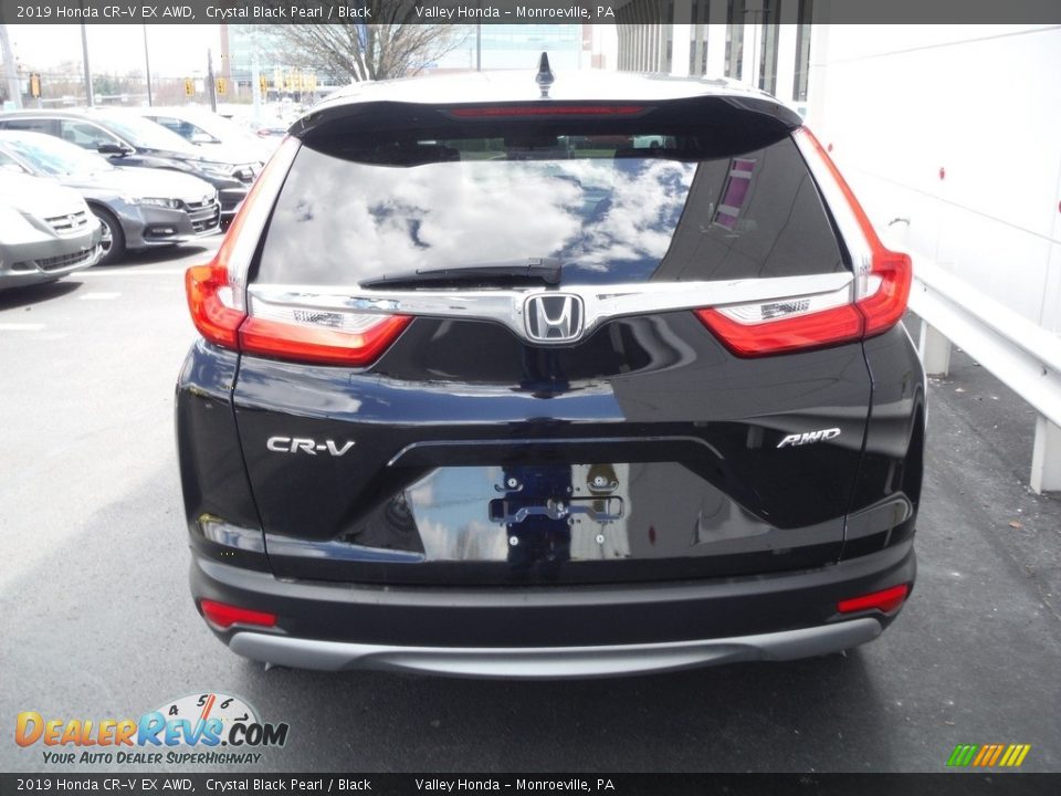 2019 Honda CR-V EX AWD Crystal Black Pearl / Black Photo #9