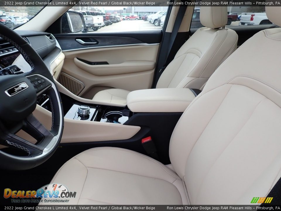Front Seat of 2022 Jeep Grand Cherokee L Limited 4x4 Photo #11