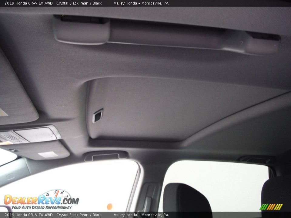 2019 Honda CR-V EX AWD Crystal Black Pearl / Black Photo #11