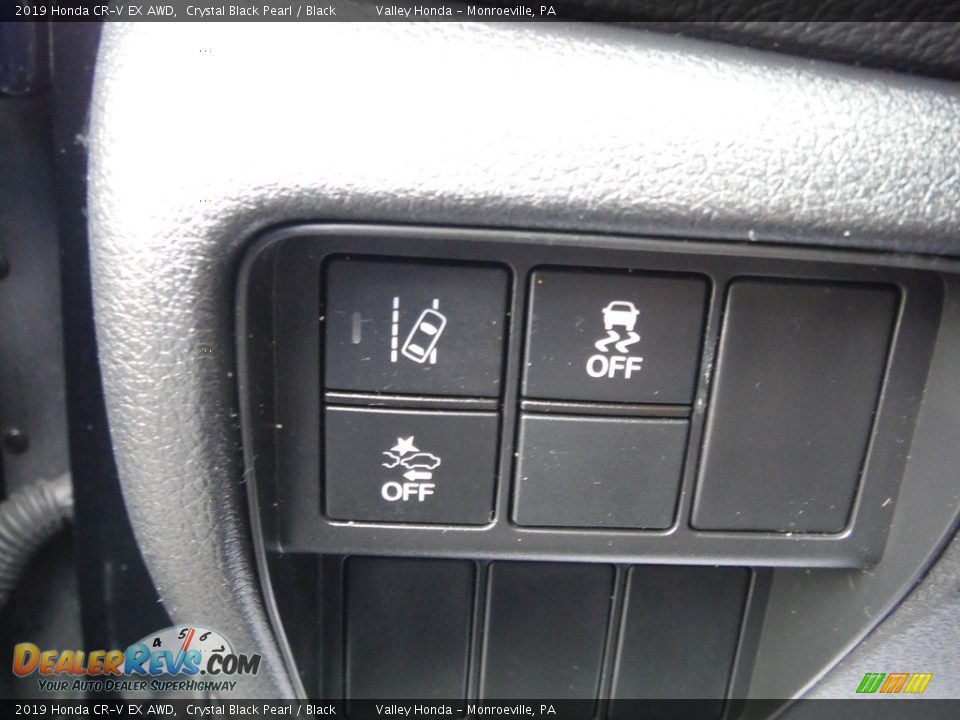 2019 Honda CR-V EX AWD Crystal Black Pearl / Black Photo #15