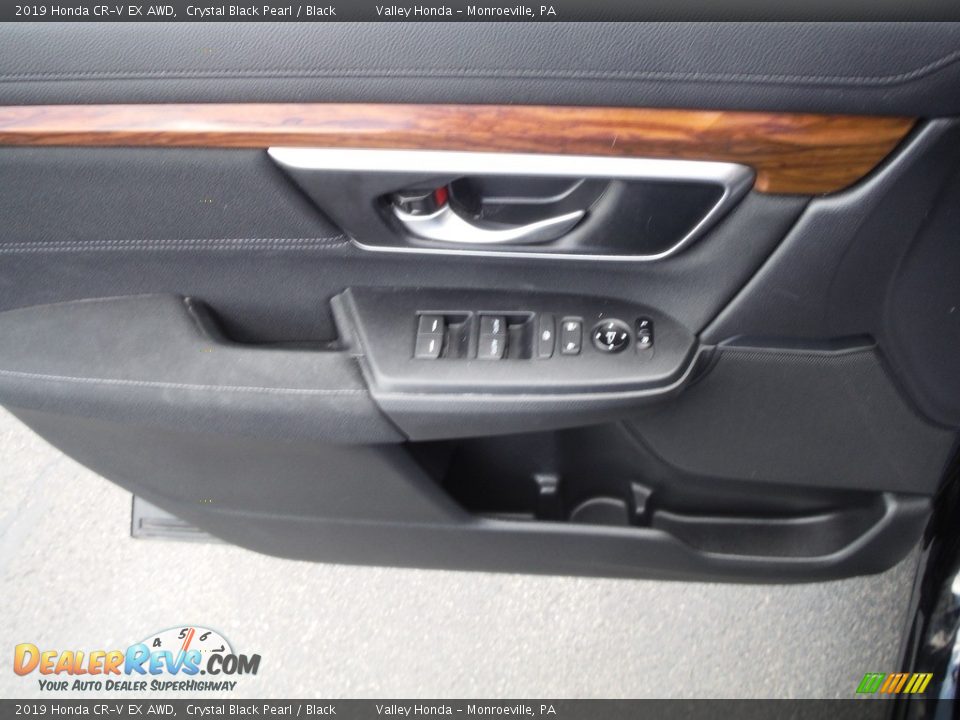 2019 Honda CR-V EX AWD Crystal Black Pearl / Black Photo #16