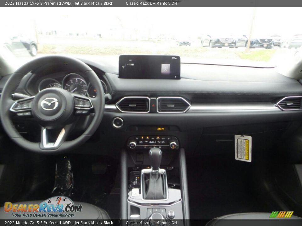 2022 Mazda CX-5 S Preferred AWD Jet Black Mica / Black Photo #3