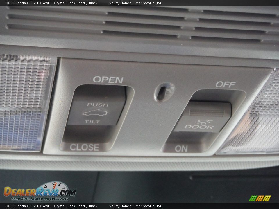2019 Honda CR-V EX AWD Crystal Black Pearl / Black Photo #22