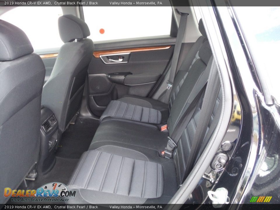 2019 Honda CR-V EX AWD Crystal Black Pearl / Black Photo #28
