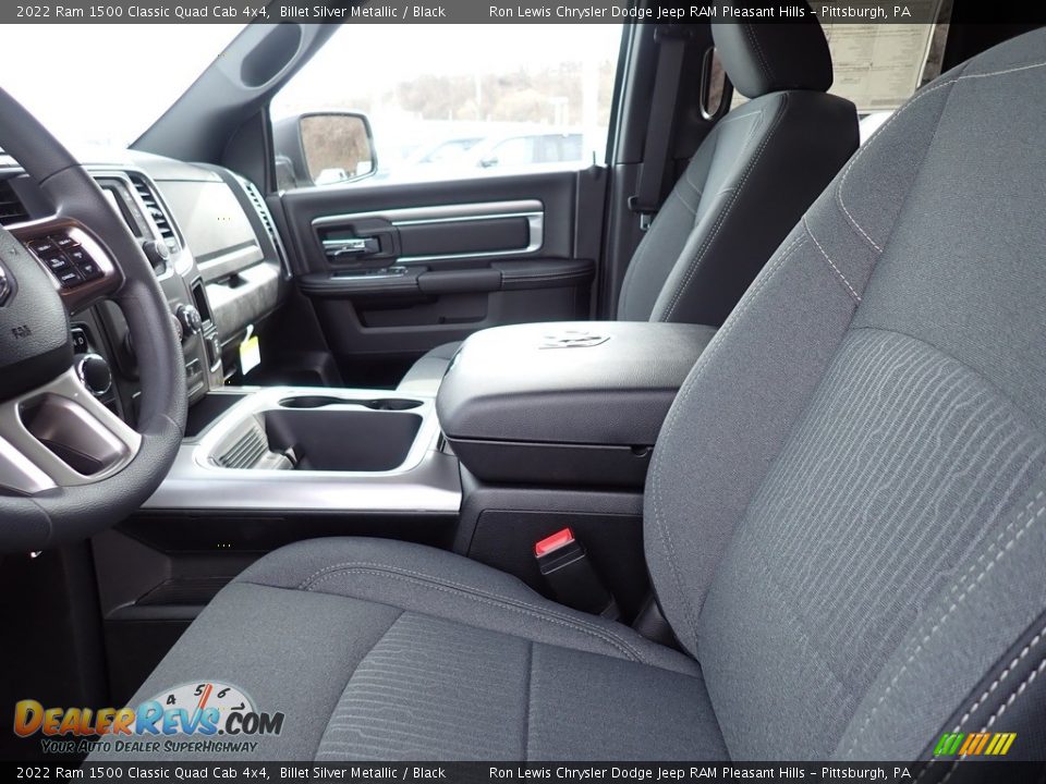 2022 Ram 1500 Classic Quad Cab 4x4 Billet Silver Metallic / Black Photo #10