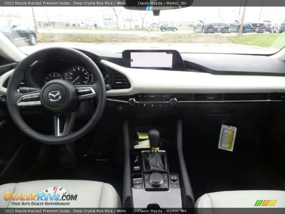 Dashboard of 2022 Mazda Mazda3 Premium Sedan Photo #3