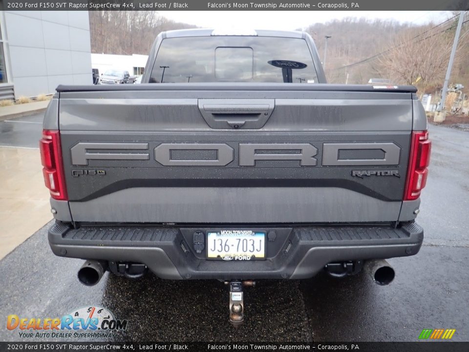 2020 Ford F150 SVT Raptor SuperCrew 4x4 Lead Foot / Black Photo #3