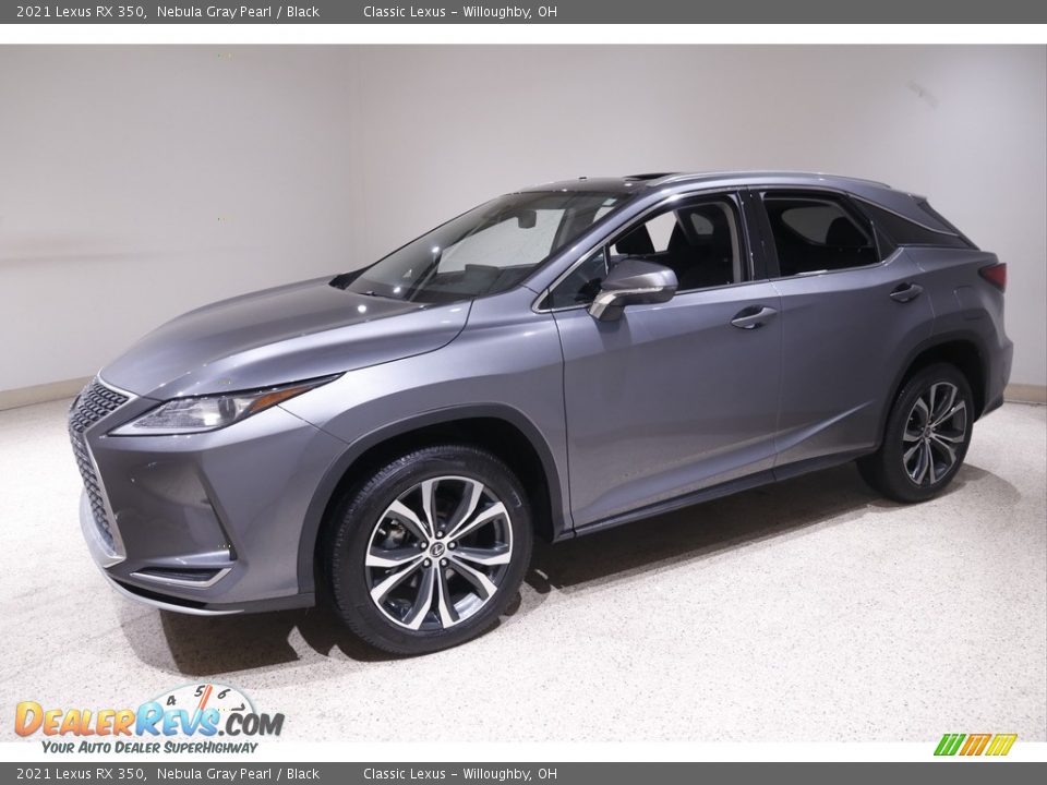 2021 Lexus RX 350 Nebula Gray Pearl / Black Photo #3